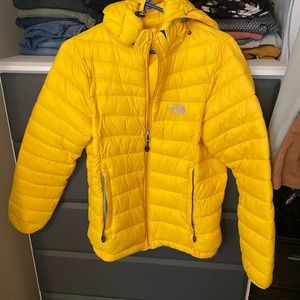 Yellow Northface Jacket